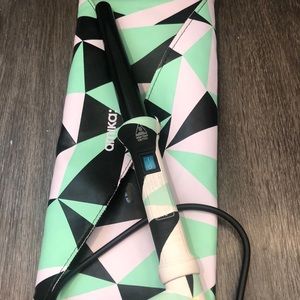 AMIKA Hair Curling Styling Iron wand- 1” barrel